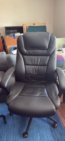 Leather office chair
