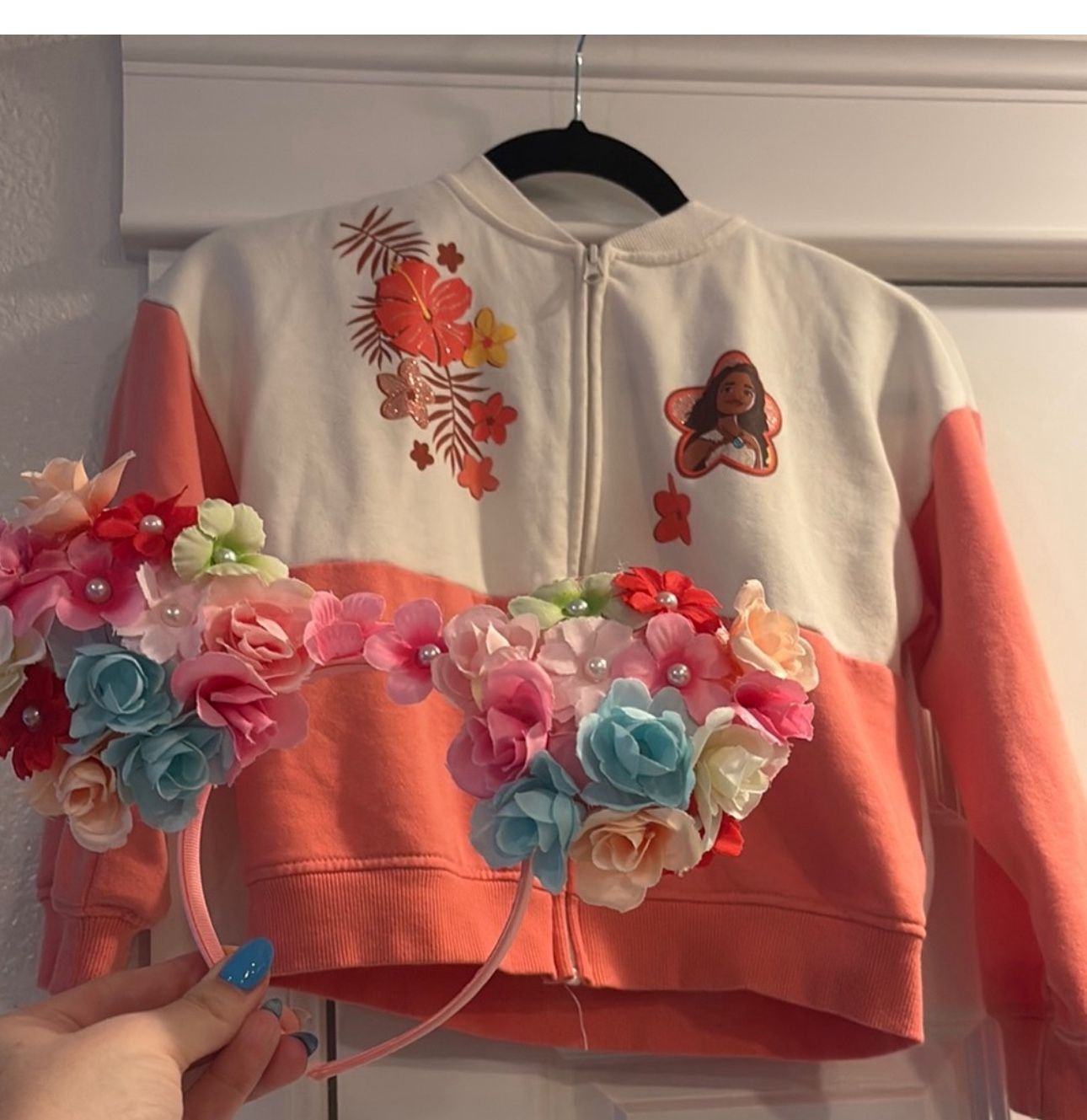 Disney Moana 2 Jacket And Disney Moana Headband