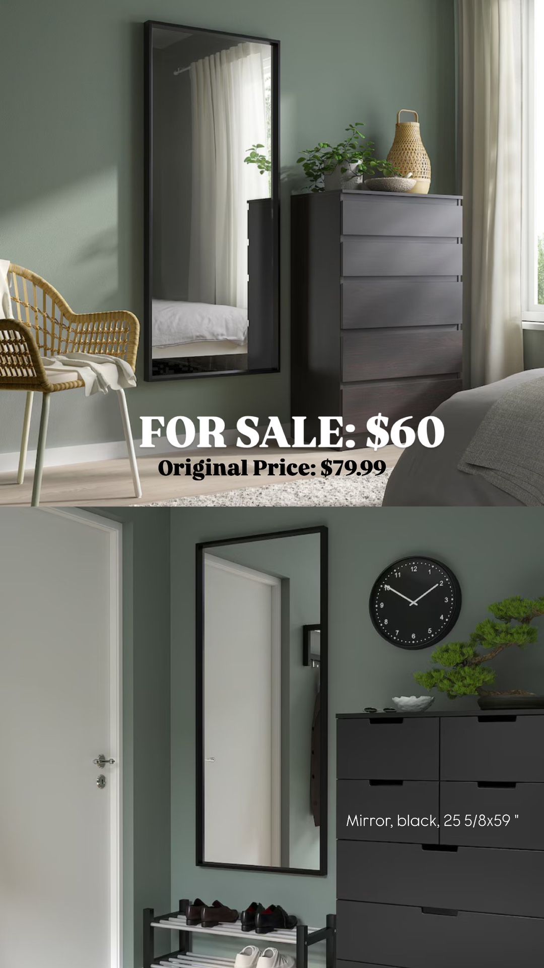 Ikea Full Length Mirror