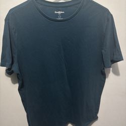 Navy Blue Goodfellow Men’s Large Shirt 