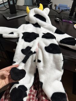 Halloween Super Cute Baby Cow Costume (6months)