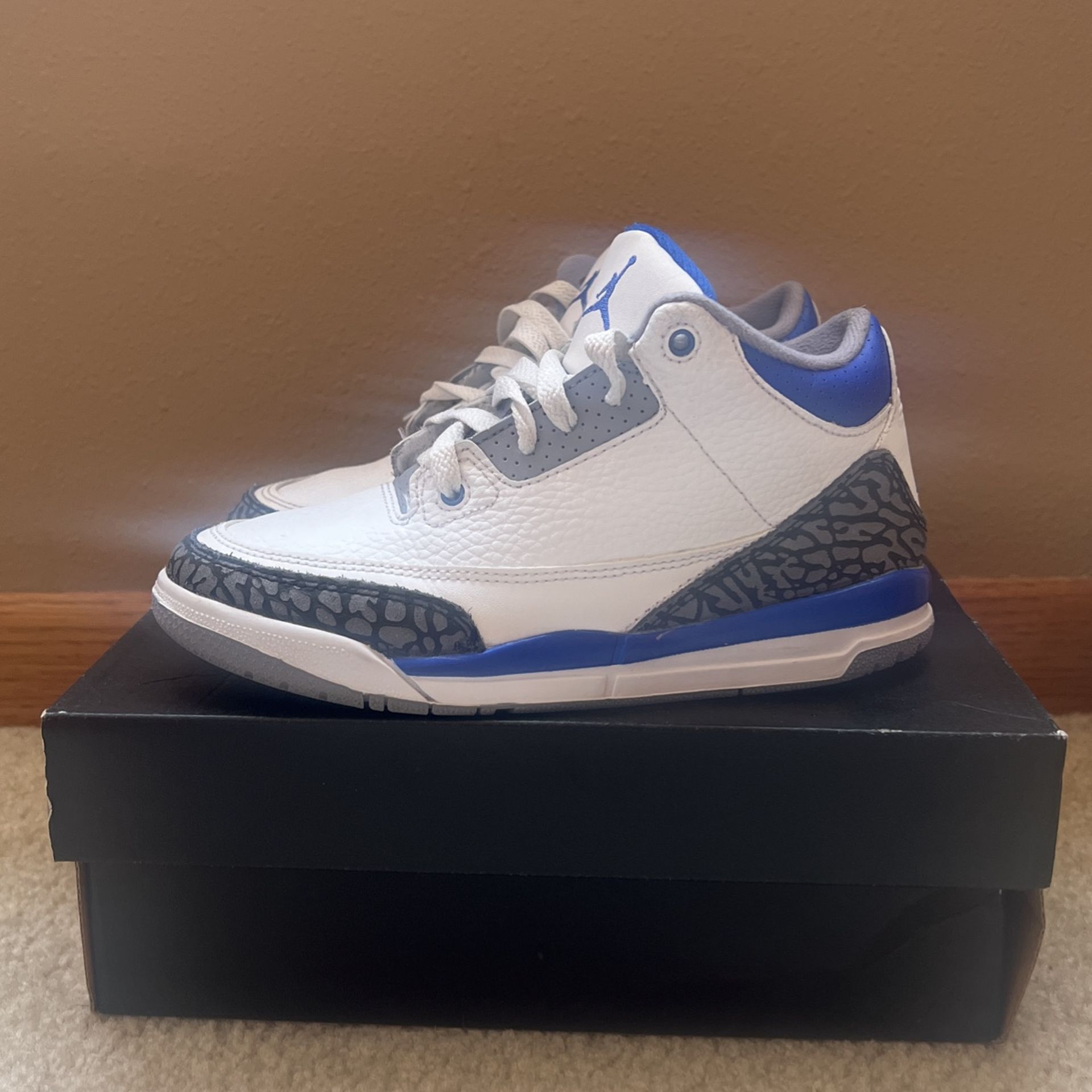 Air Jordan Retro 3 Racer Blue 1.5y