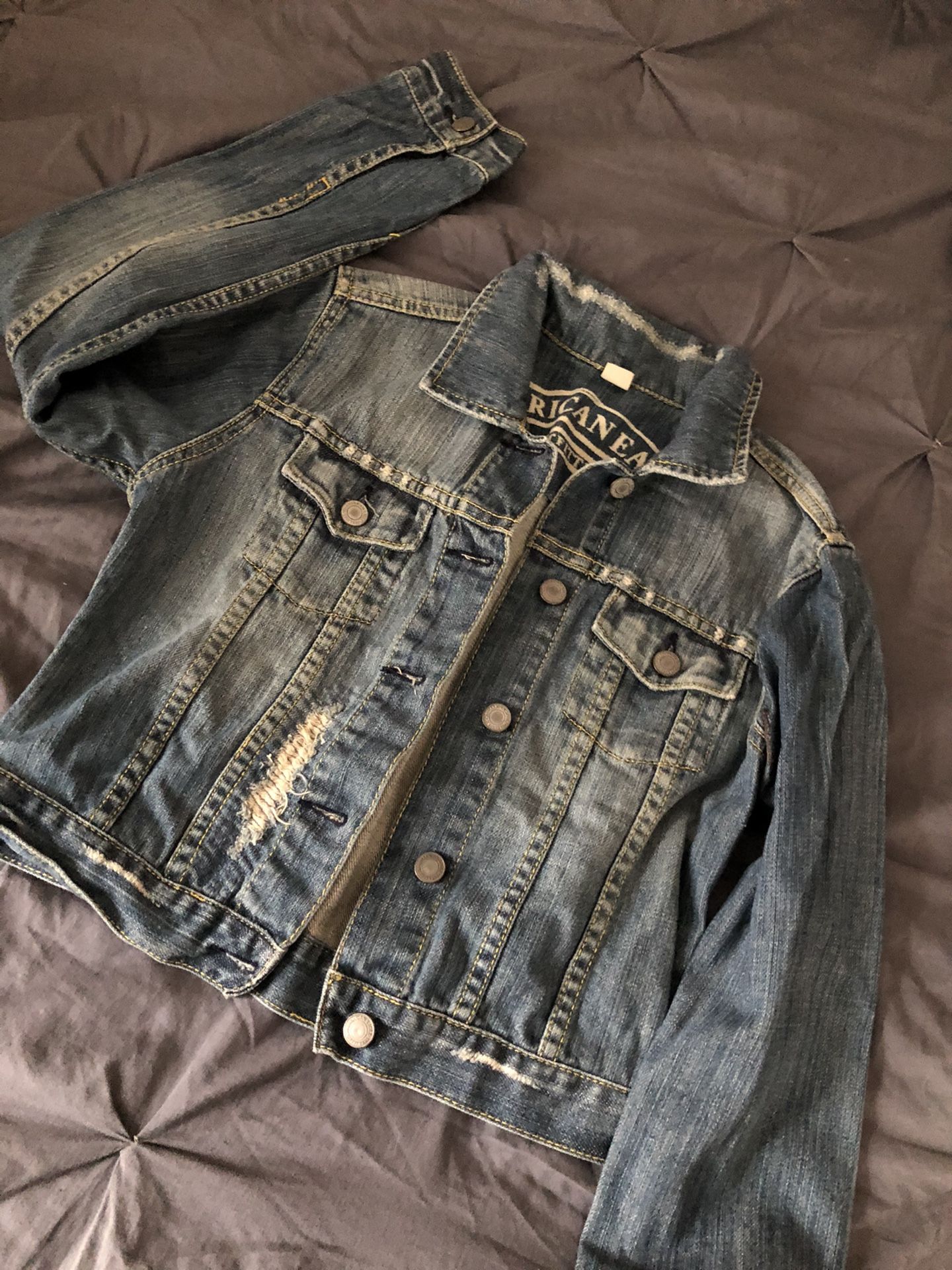 Jean vest small