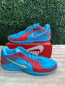 Mens Sz 15/ WMNS 16.5 Nike Sabrina 2 Slurpee Blue Red Basketball FQ2174-400 NEW