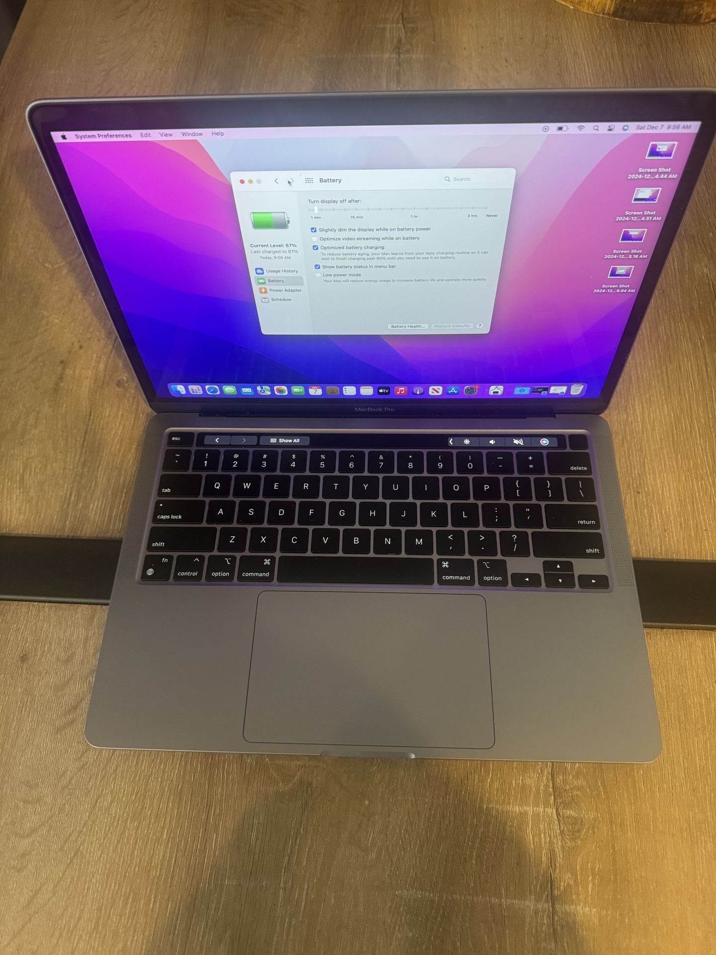 Apple MacBook Pro M1 TouchBar