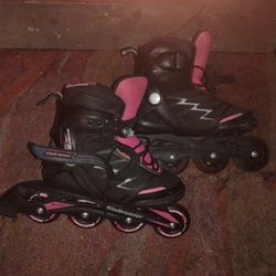 Girl Rollerblades