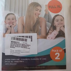 Utopia Mattress Zippered Encasement 2 Pk