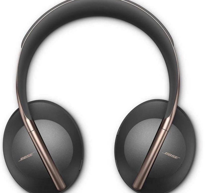 Bose Noise Cancelling Wireless Bluetooth Headphones 700, Smoke Gray + Charging Case with Touch Controls and Mic with Superior voice pickup