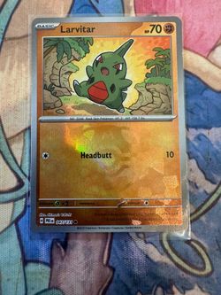 Larvitar Master Ball Pokemon Prismatic Evolution