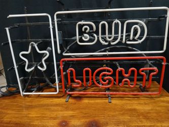 Neon sign Bud Light