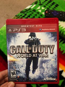 Call Of Duty, World At War (PS3)