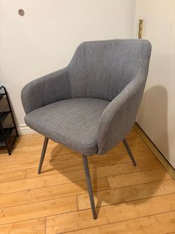 Gray Upholstered Accent Chair, Sauder