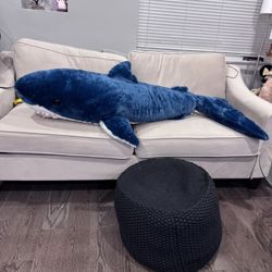51” Large Shark Plush Toy