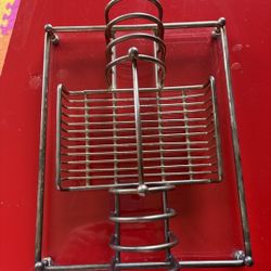 Vintage Oneida silverplate buffet caddy