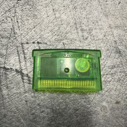 Rewritable Green GBA Game Cart With RTC