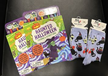 Halloween Activity Sets & Socks