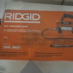 Ridgid 18V Grease Gun 