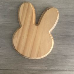 Wood Bunny Craft