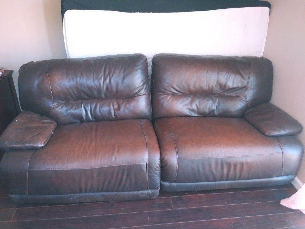 Big reclining love seat for FREE