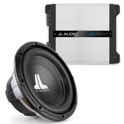 JL Audio Subwoofer And Amp 