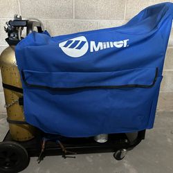 Millermatic 211 Mig Welder With Cart And Gas 