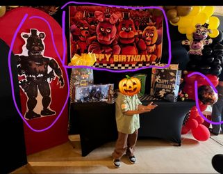 Five nights at Freddy's birthday decorations