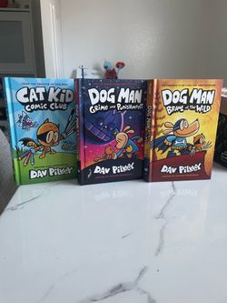 Dog Man Books 📚 (3)