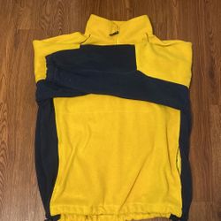 FADED GLORY cozy hoodie yellow and black Never Used
