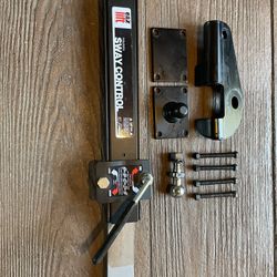 Trailer Sway Control W/ Extra Bolt On Adapter Kit Ball