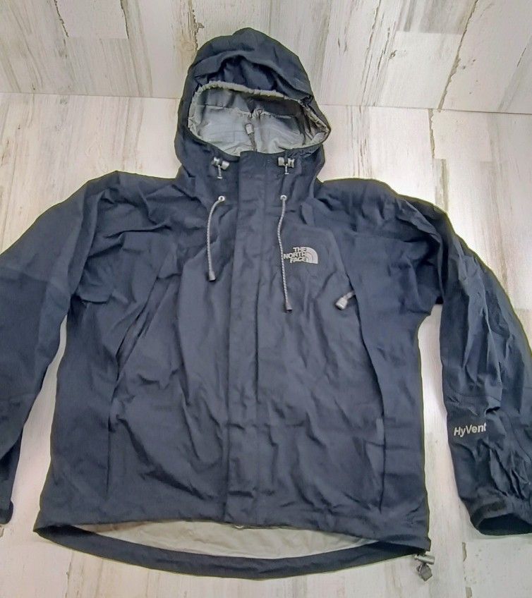 The North Face Black DryVent Hooded Rain Jacket Womens Size Small