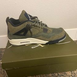 Green Jordan 4s Retro 