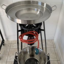 4 Pcs Set, Cazo I Comal I Vase I Quemador 