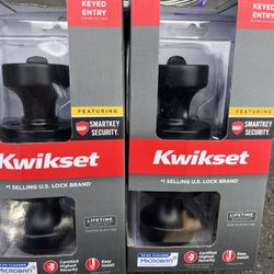 2 KIWIKSET Door Lock With Key 