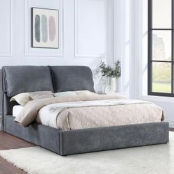 Queen Size Upholstered Bed. Special Sale. $53 Down Payment