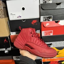 Jordan Gym Red 12s size 9 USED