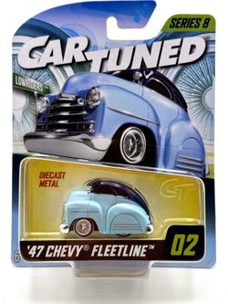 Car Tuned 1:64 Scale Diecast Model Car - ‘47 Chevy Fleetline   