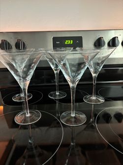 Martini glasses