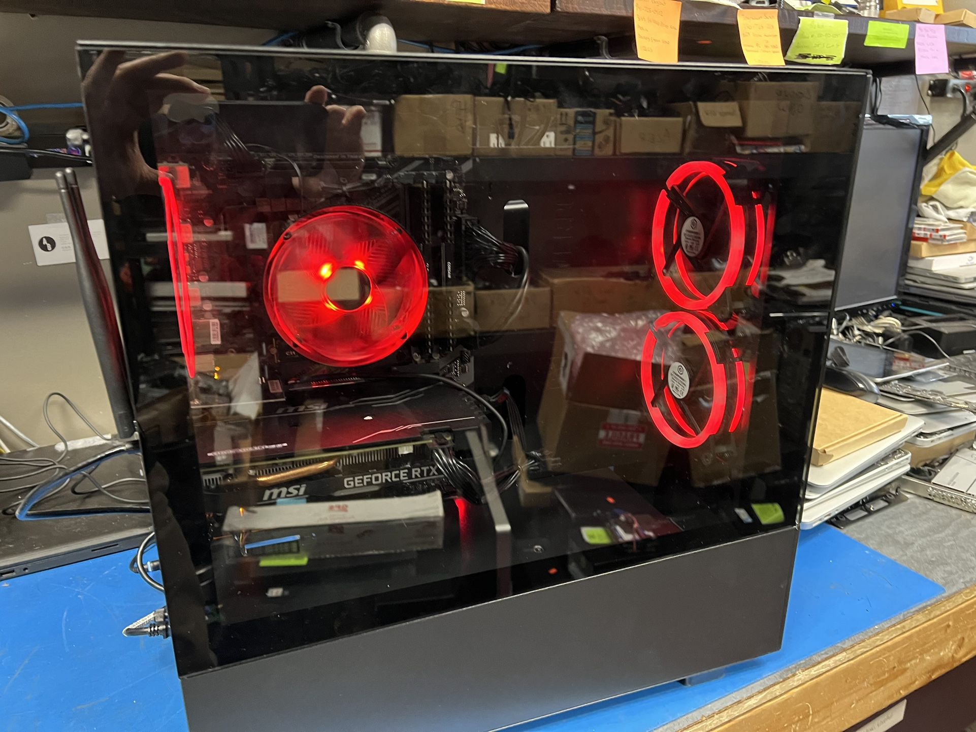 LOADED GAMING DESKTOP 6GB GPU 16GB RAM 1TB SSD 1TB HDD W11