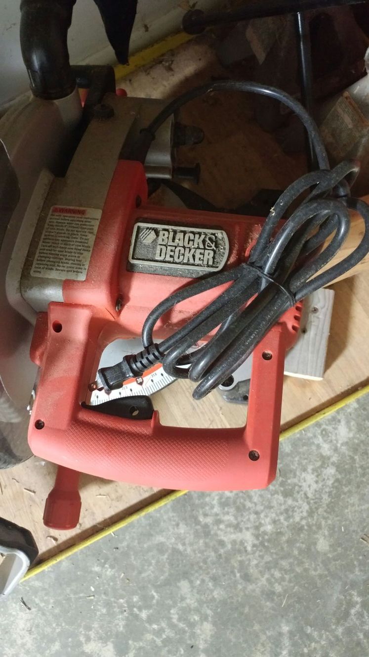 Black & Decker Electric Table Saw