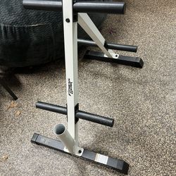 Fitness Gear Weight Rack - $50 obo