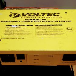 Voltec Temp Power Distribution Center - Locking W/6 GFCI'S And 6 Circuit Breakers