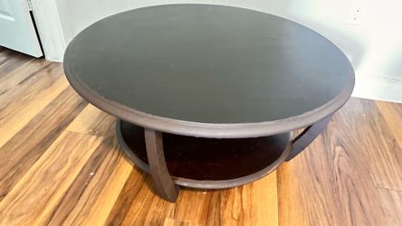 Round Wooden Coffee table