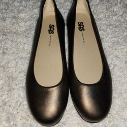 SAS Women's Scenic Ballet Flat Bronze 8M