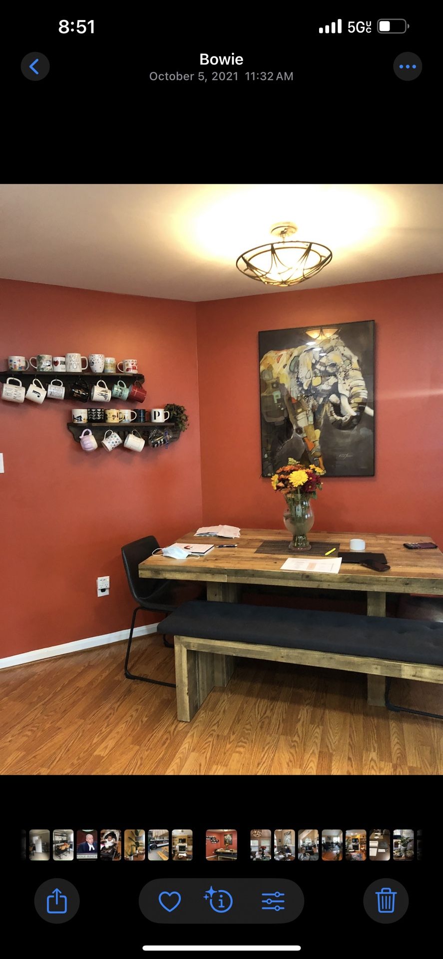 West Elm Table And 2 Bench Chairs