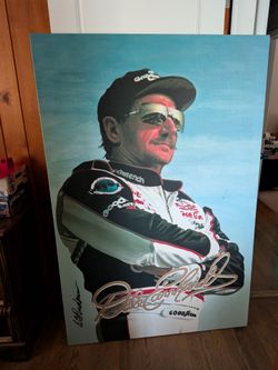 Dale Earnhardt painting