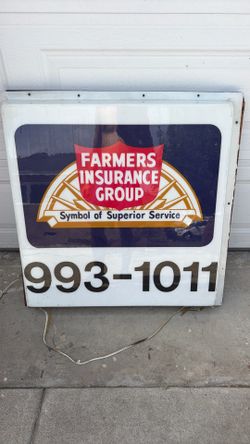 Insurance Antique Sign