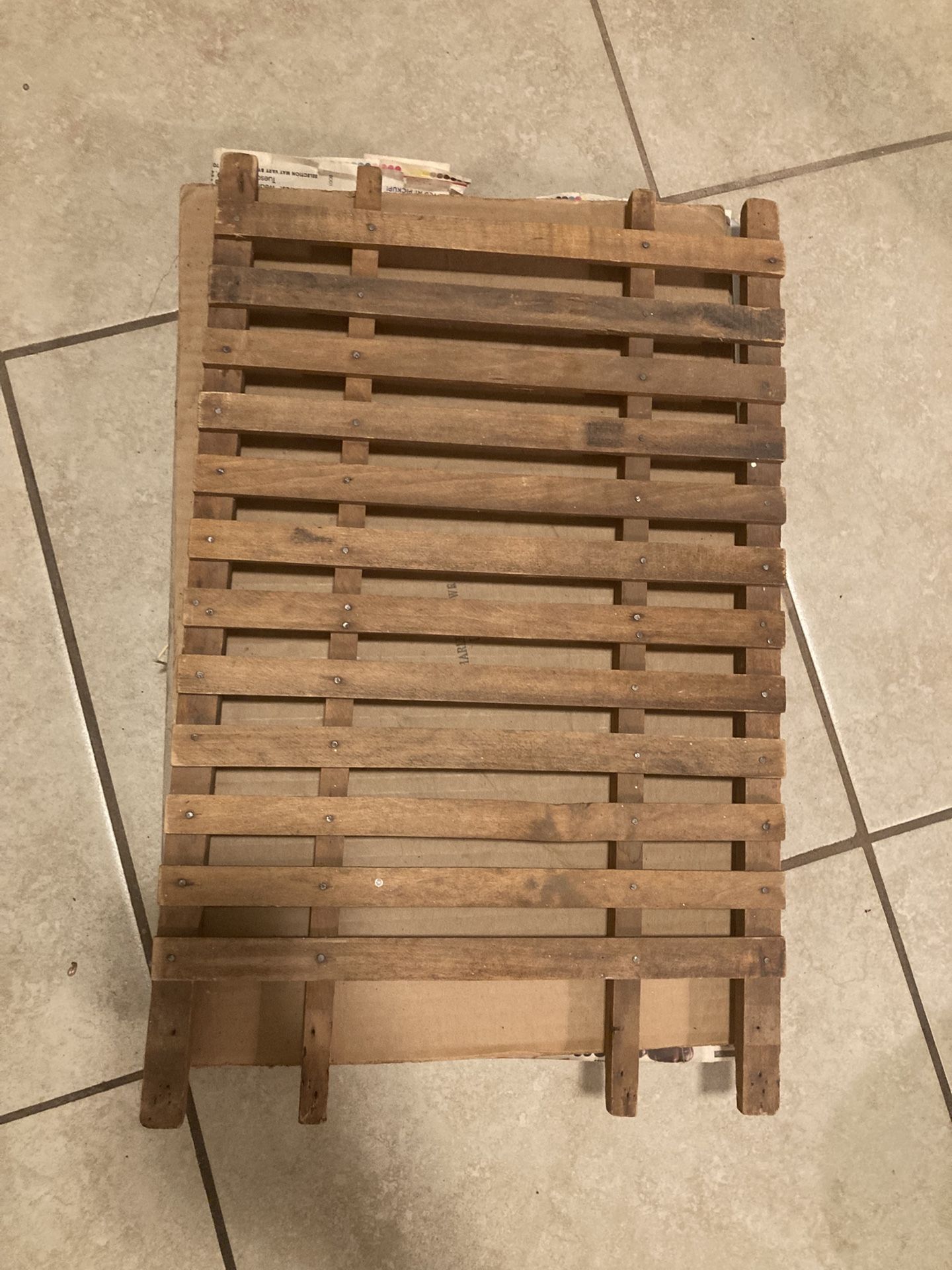 Vintage Wooden Plant Press