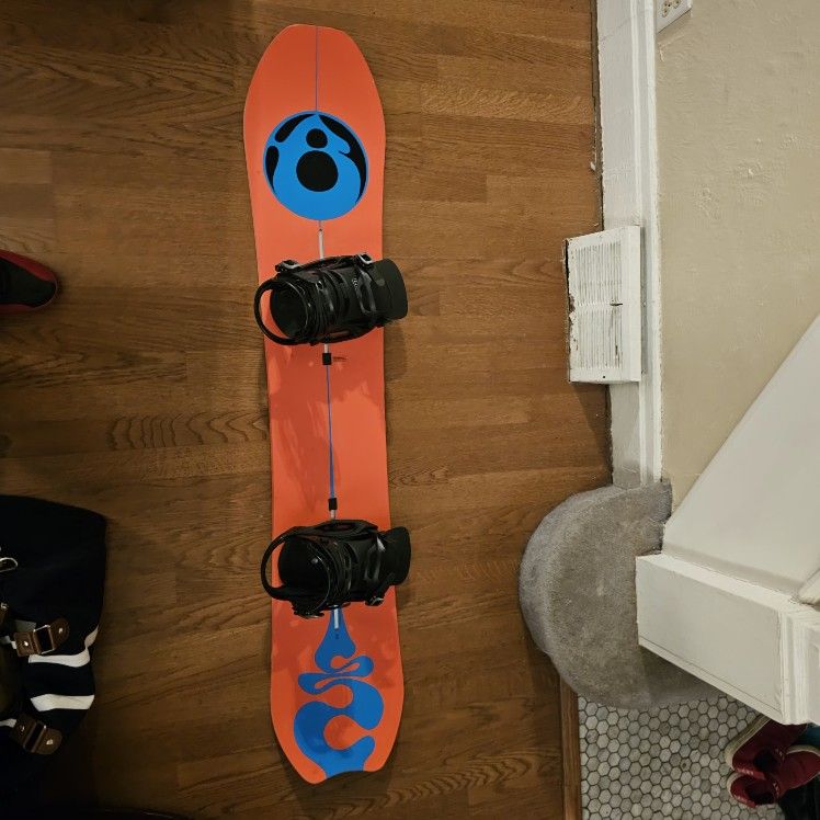 Burton Deep Thinker With Burton Cartel Bindings