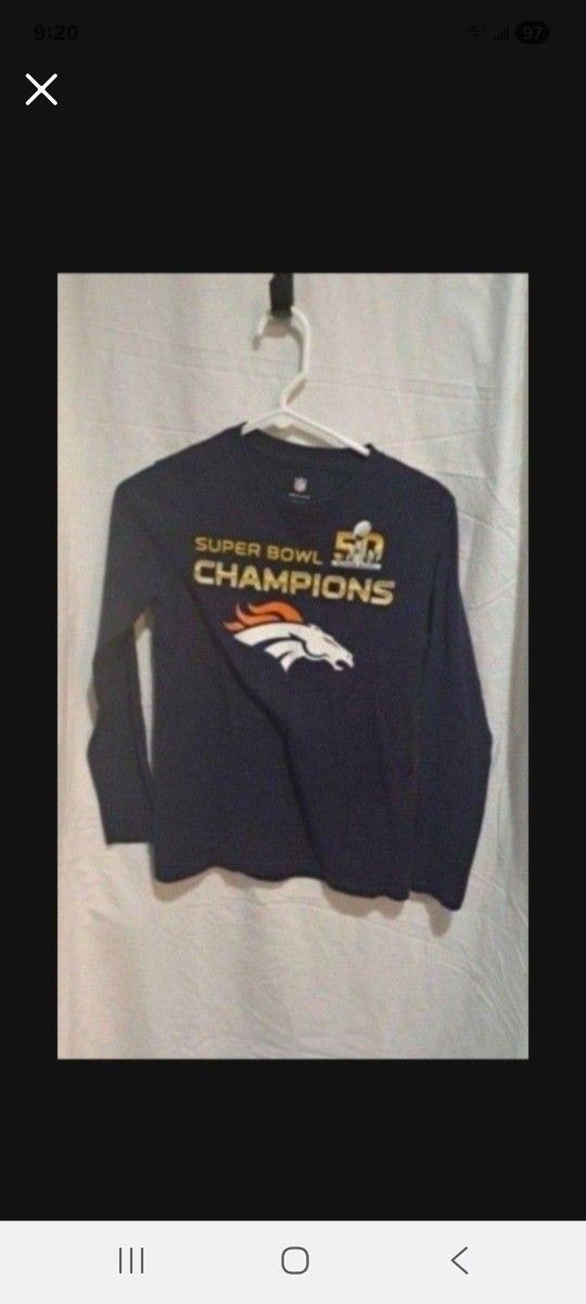 Denver Broncos Super Bowl Shirt- Youth Size 10-12