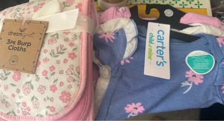 Newborn girl items
